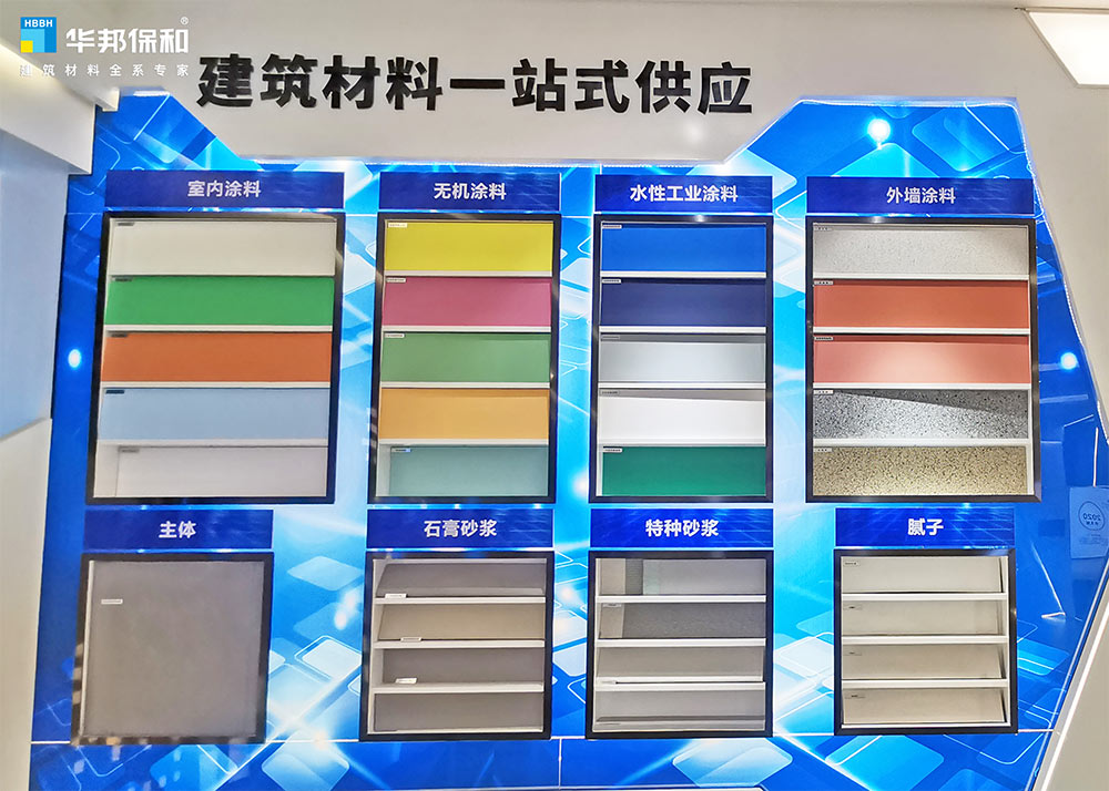 華邦保和部分產(chǎn)品樣板陳列