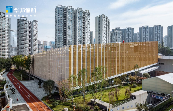 華邦保和項目案例-高強石膏基自流平-成都大運會射擊館